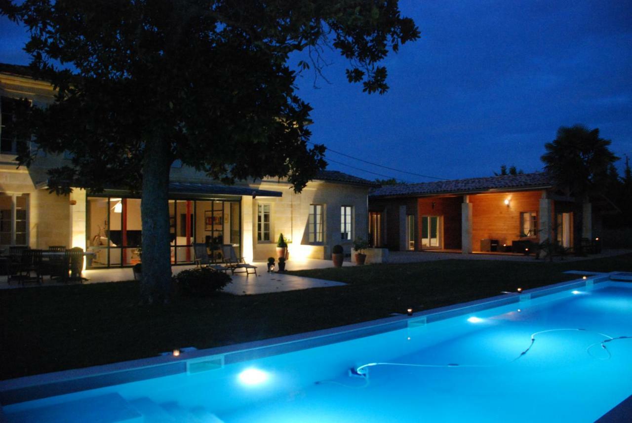 Saint-Magne-de-Castillon Les Ambeles B&B 외부 사진