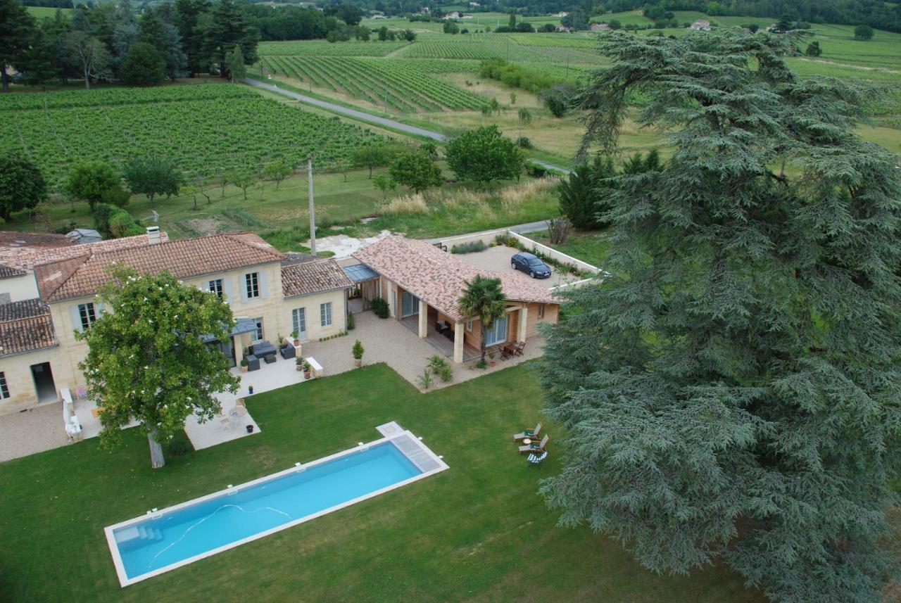 Saint-Magne-de-Castillon Les Ambeles B&B 외부 사진