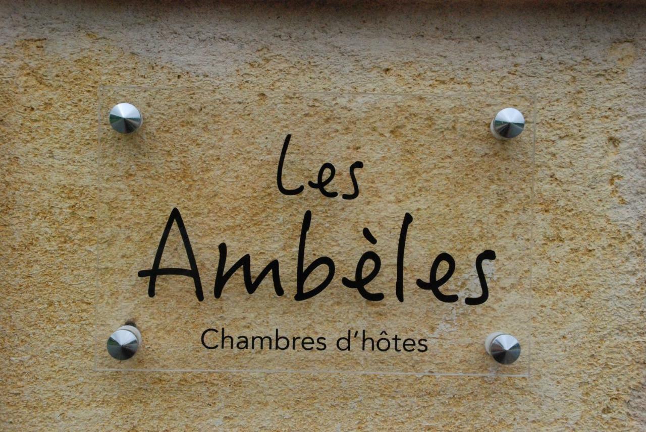 Saint-Magne-de-Castillon Les Ambeles B&B 외부 사진